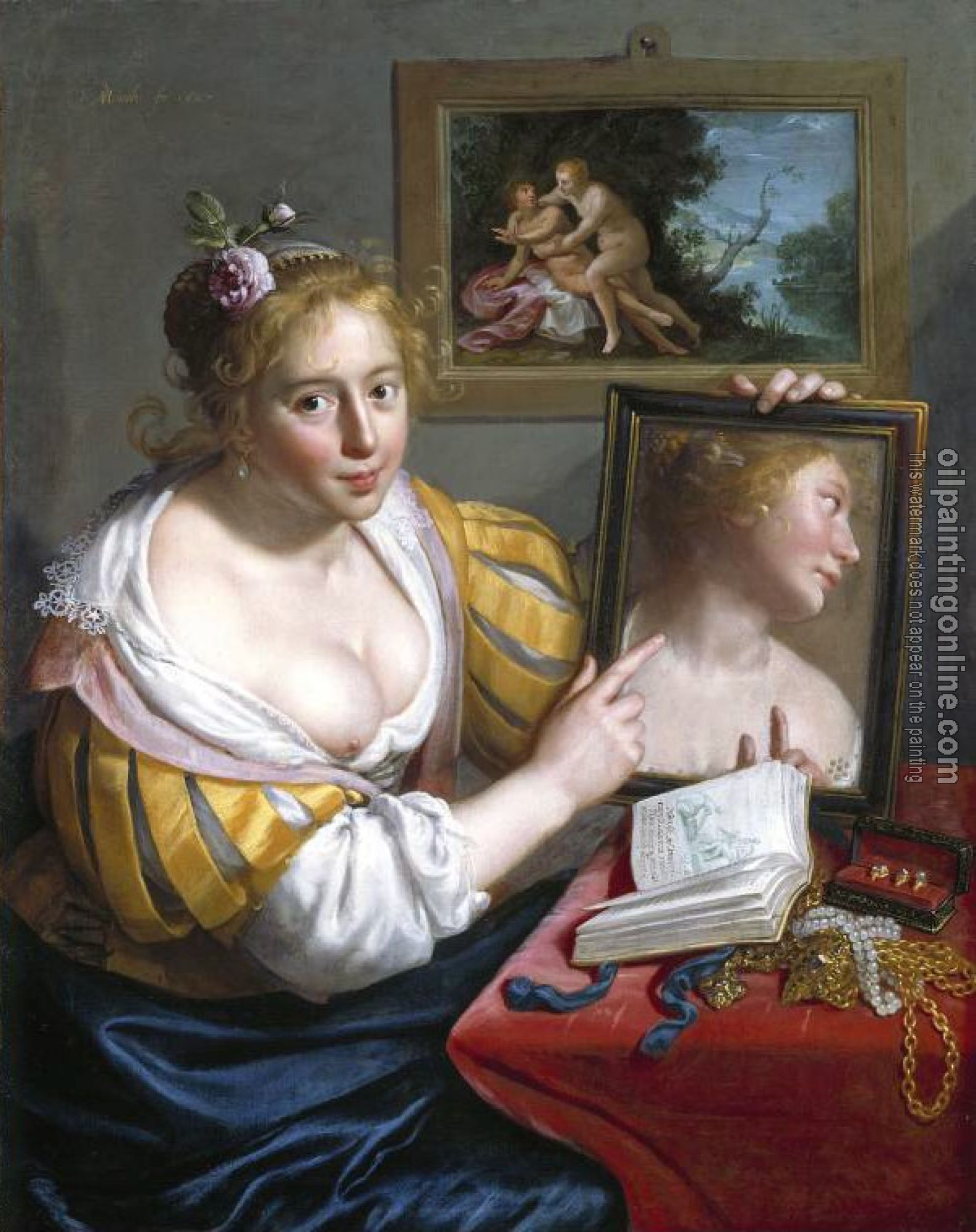 Paulus Moreelse - Mirror